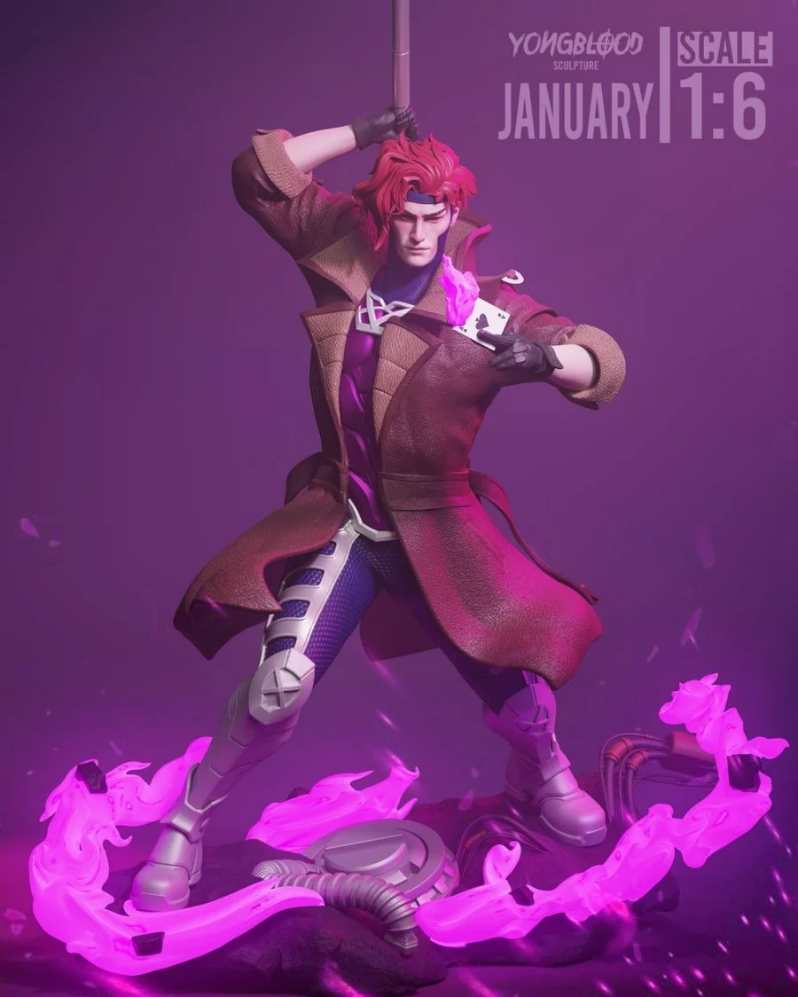 Gambit – Marvel 3D printable STL model