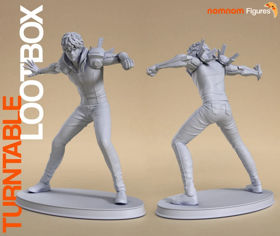 Genos Cyborg Hero – One Punch Man 3D printable STL model