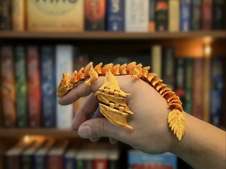 Golden Dragon 3D printable STL model