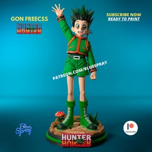 Gon Freecss – Hunter × Hunter 3D printable STL model