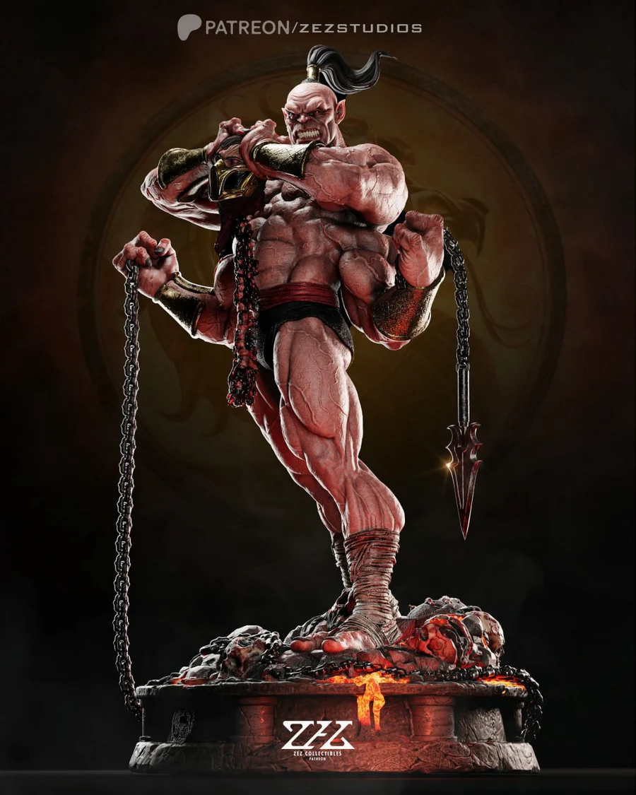 Goro - Mortal Kombat 3D printable STL model