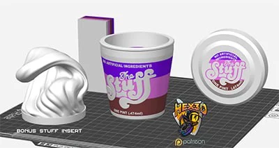 The Stuff - The Stuff 3D printable STL model