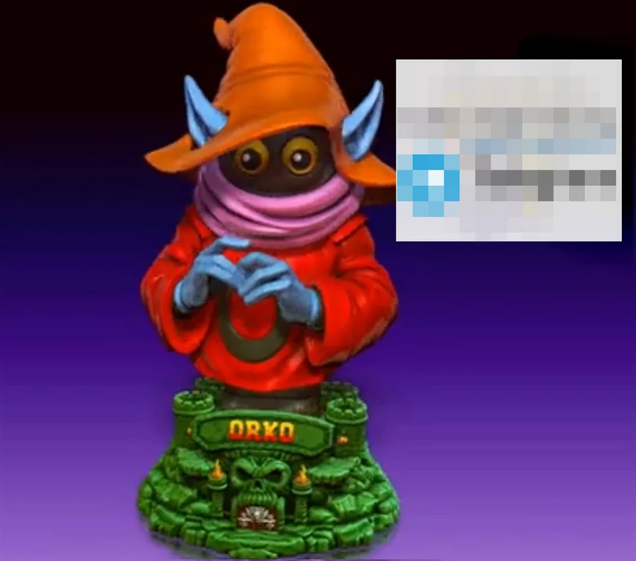 Orko Bust – Masters of the Universe 3D printable STL model