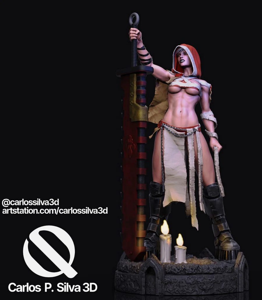 Sister of Battle – Warhammer 40K 3D printable STL model