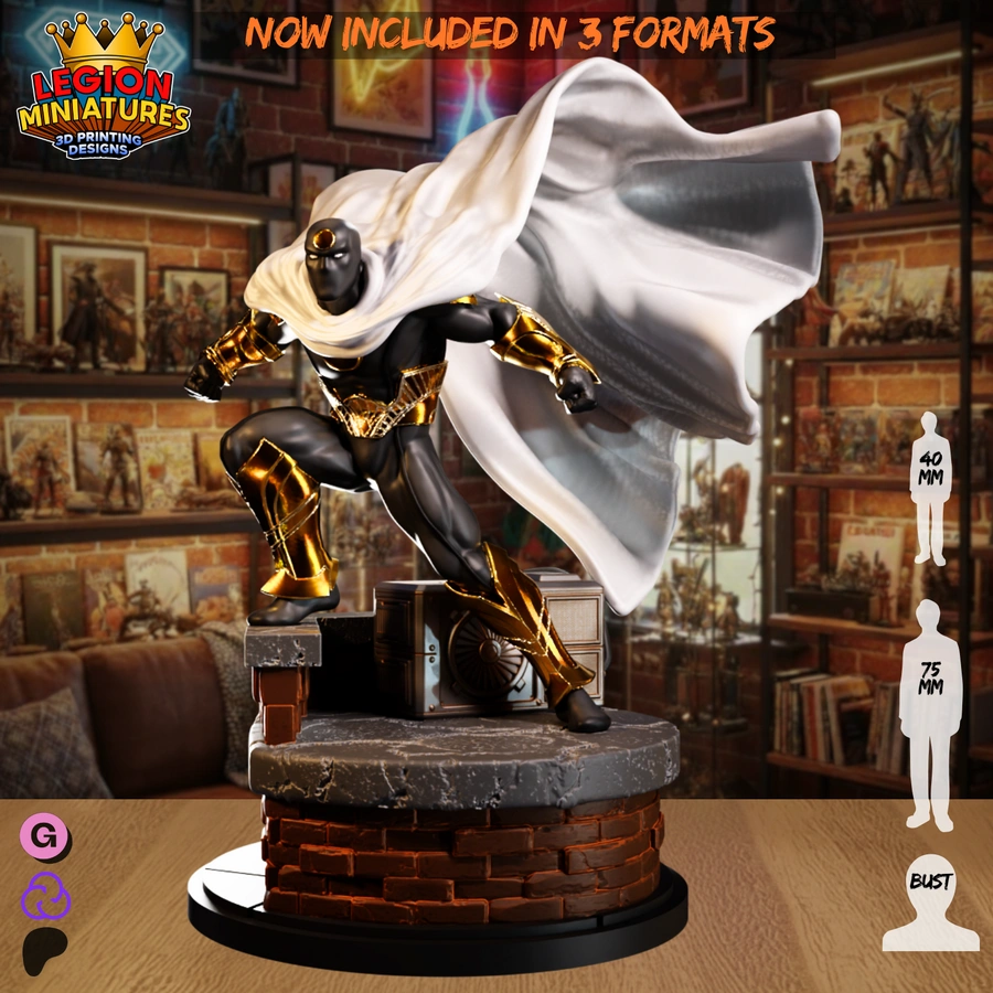 Hunter’s Moon Vigilante – Marvel 3D printable STL model