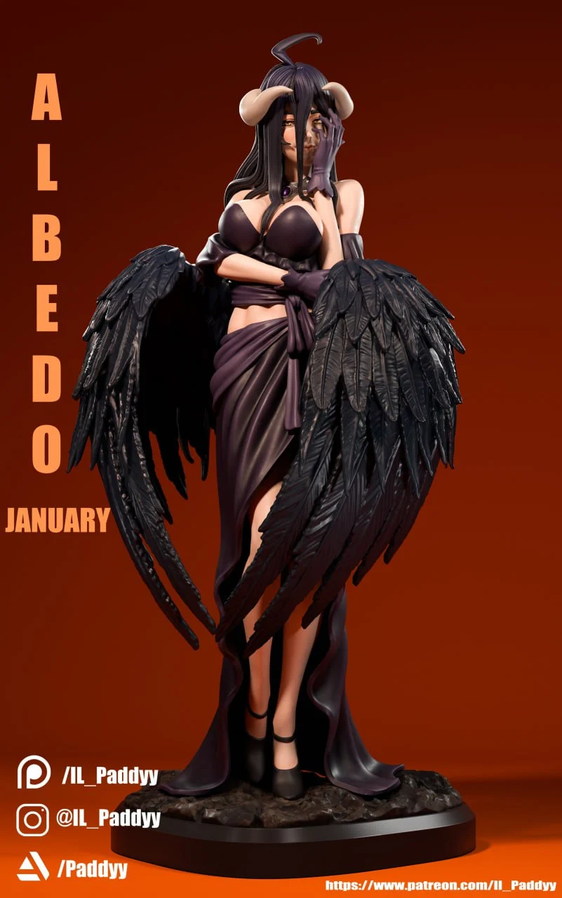 Albedo - Overlord 3D printable STL model
