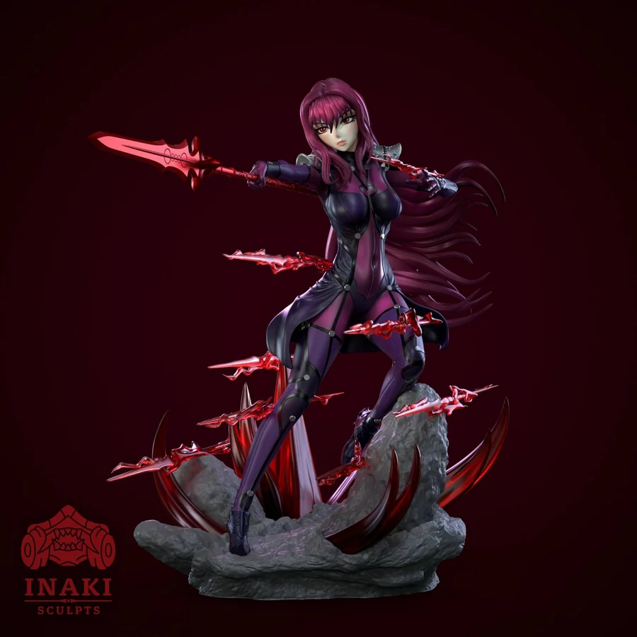 Scathach Warrior Queen – Fate Series 3D printable STL model