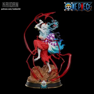 Yamato Beast Mode – One Piece STL render Yamato Beast Mode – One Piece 3D printable STL model