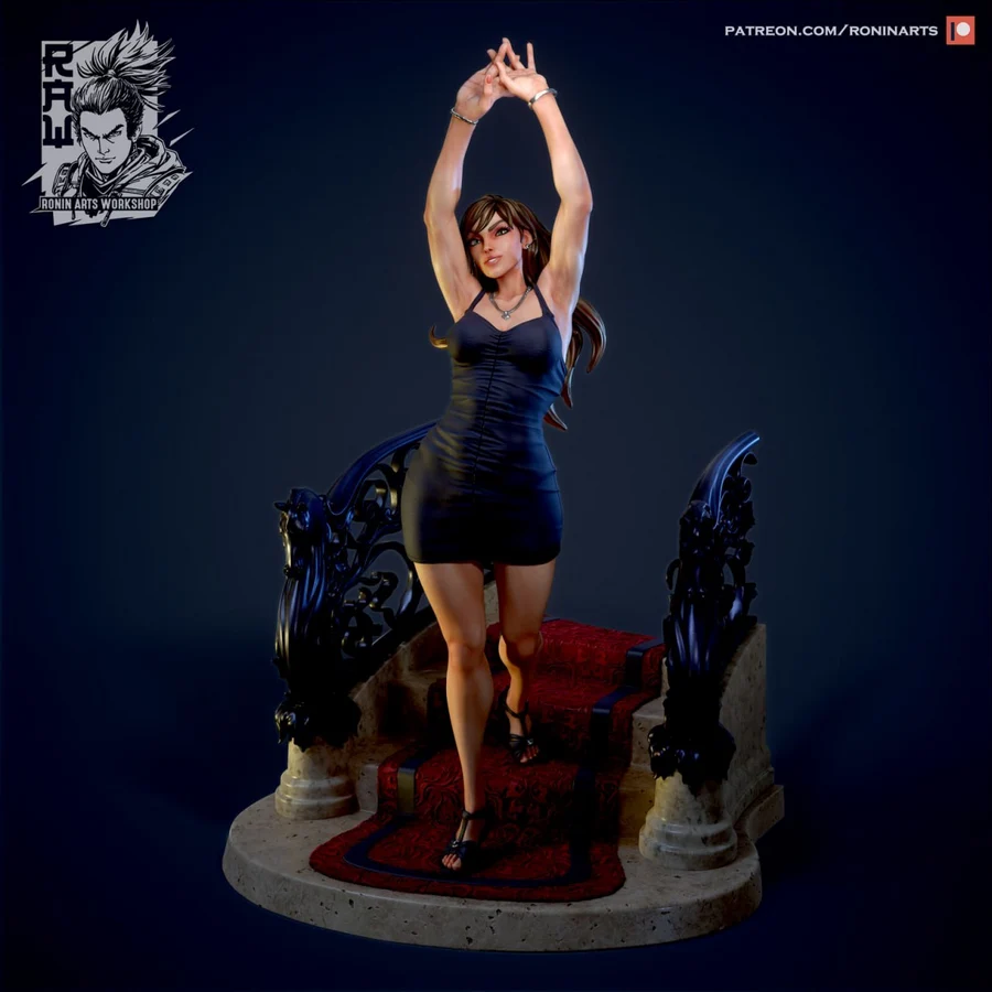 Irene Pin-Up 3D printable STL model