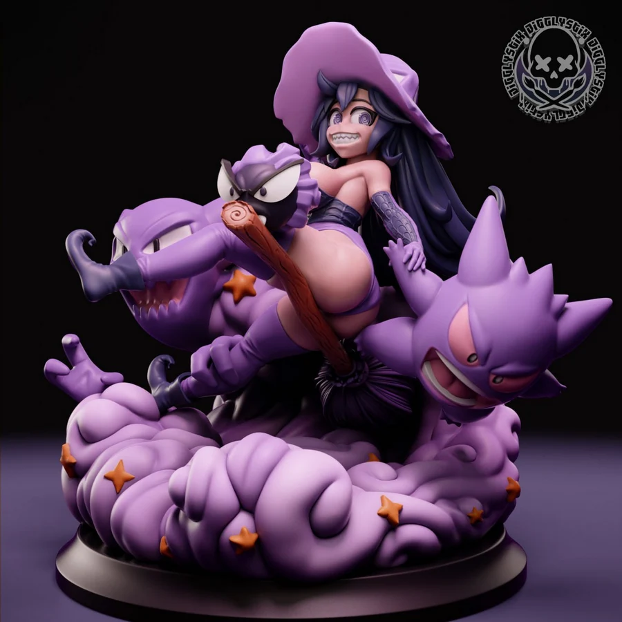 Witch Hex Maniac Extra - Pokémon 3D printable STL model