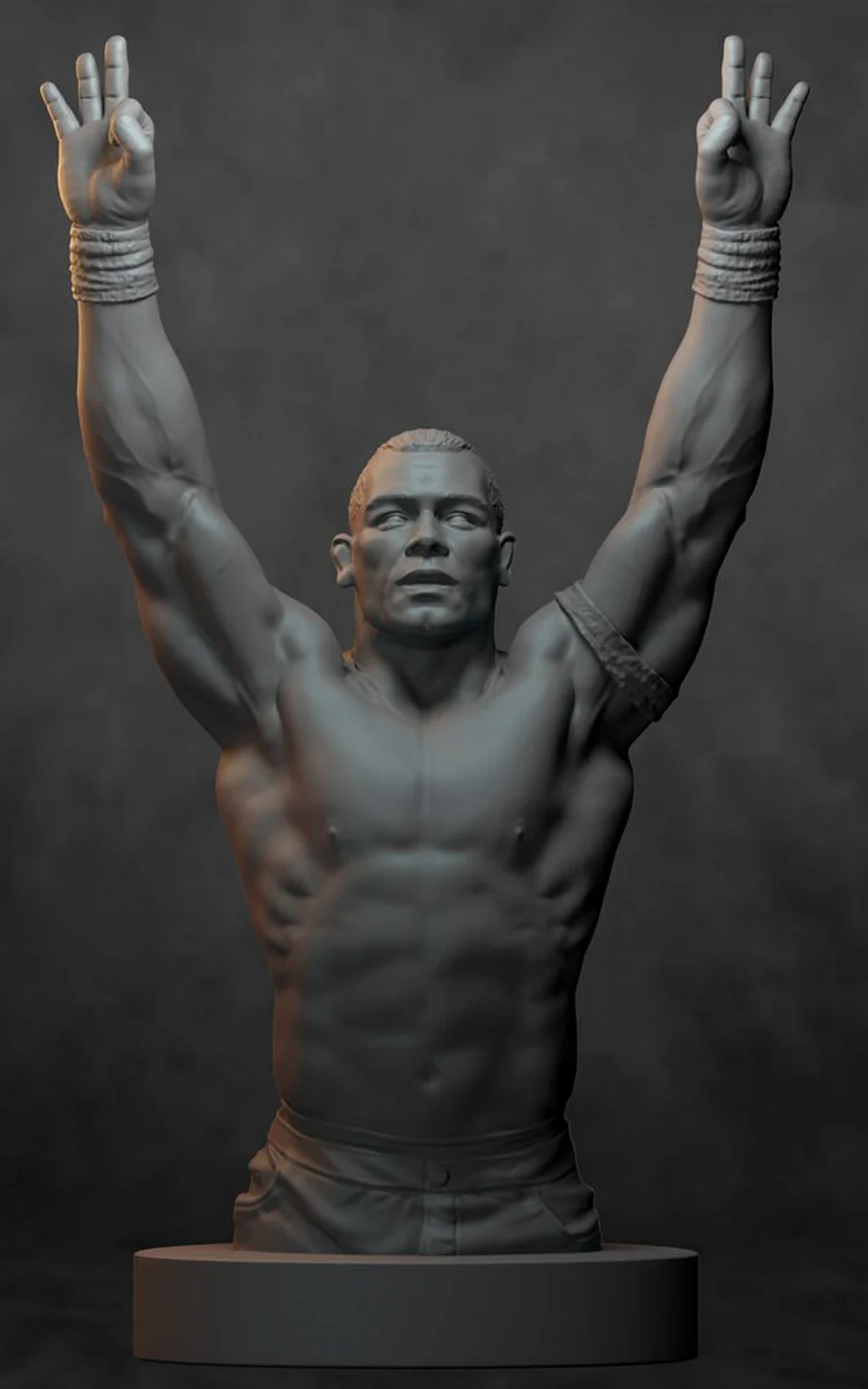 John Cena - WWE 3D printable STL model