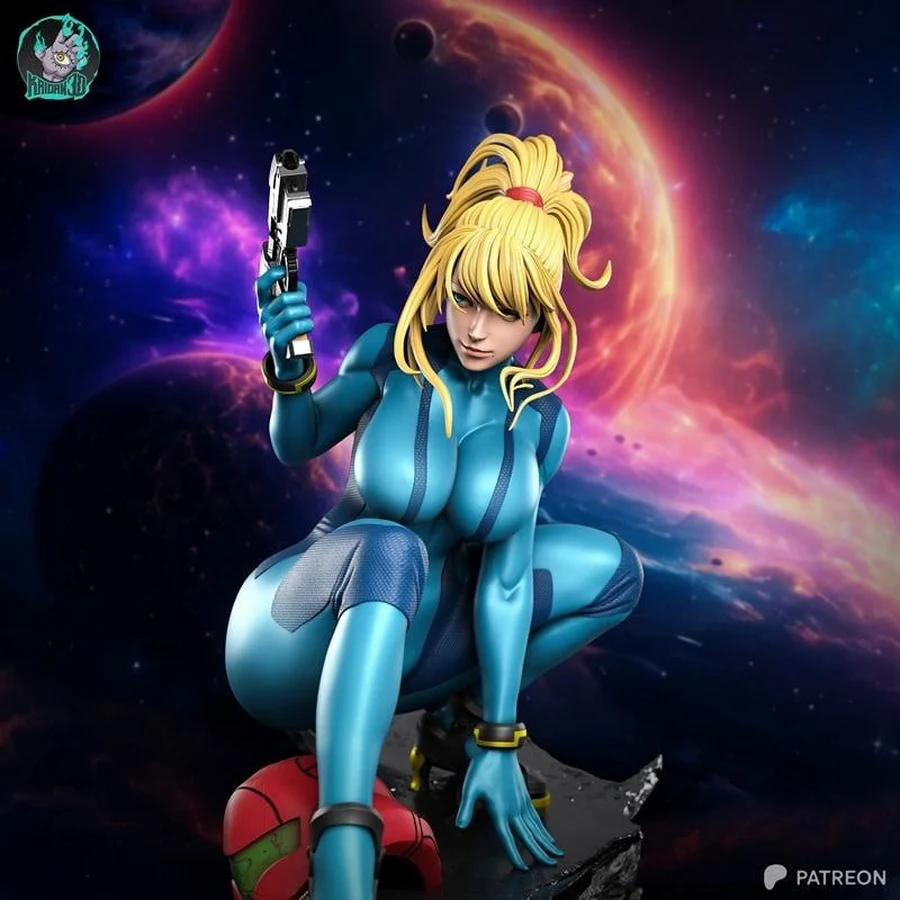 Samus Aran Bounty Hunter – Metroid 3D printable STL model