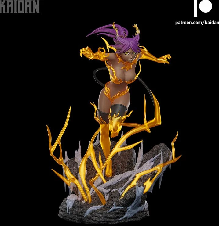 Yoruichi Shihoin - Bleach 3D printable STL model