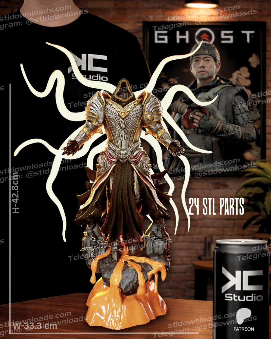 Inarius Angel Warrior – Diablo 3D printable STL model