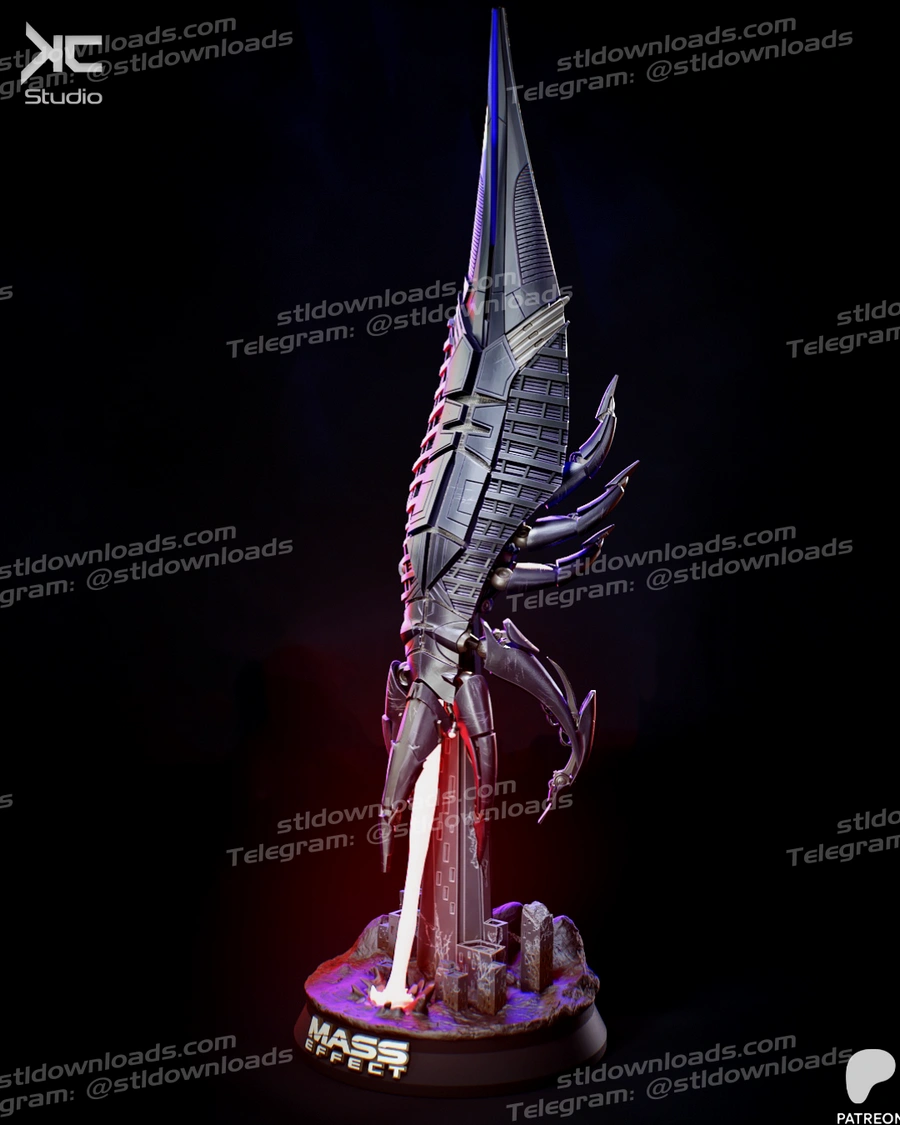 Sovereign Reaper Machine – Mass Effect 3D printable STL model