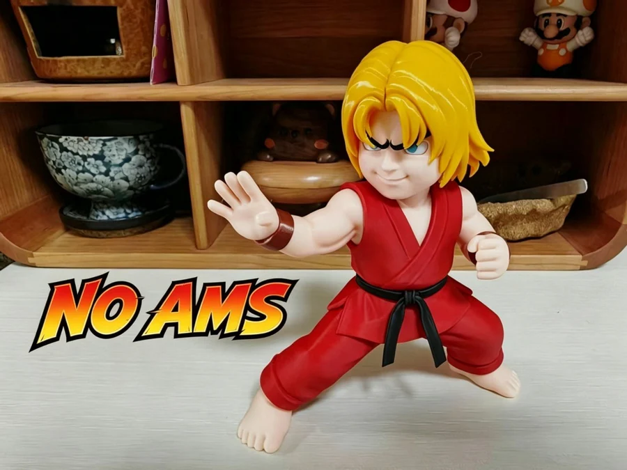 Ken – Street Fighter 3D printable STL model
