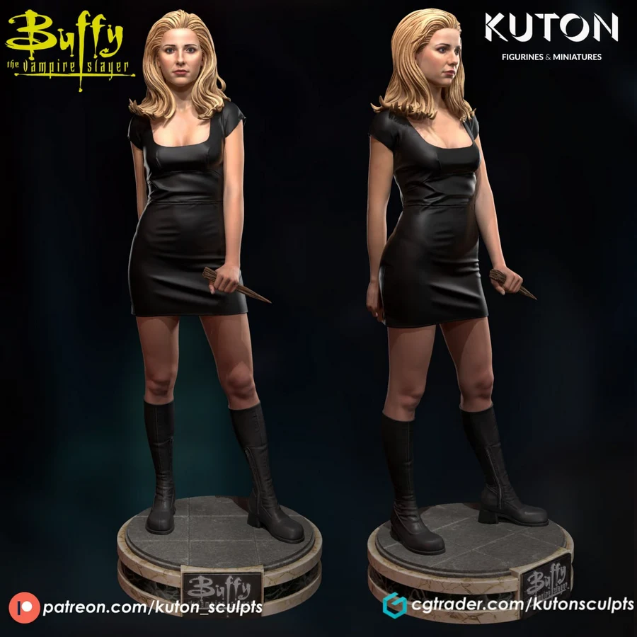 Buffy the Vampire Slayer – Buffy 3D printable STL model