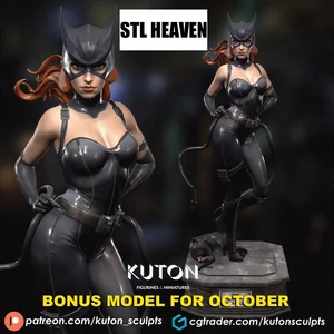 Catwoman – DC Comics 3D printable STL model