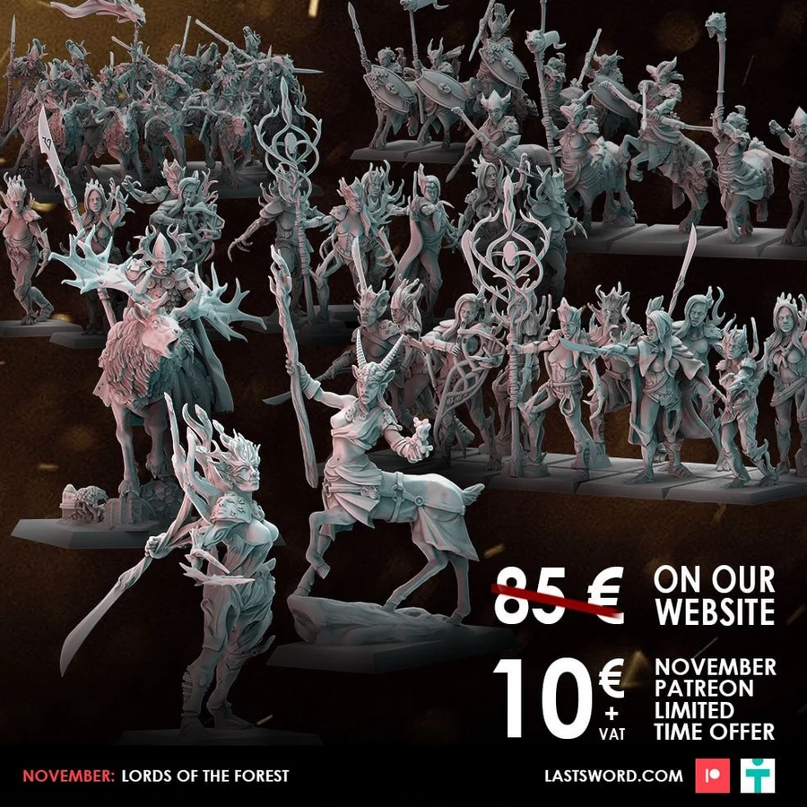 Lords of the Forest STL render Lords of the Forest 3D printable STL model