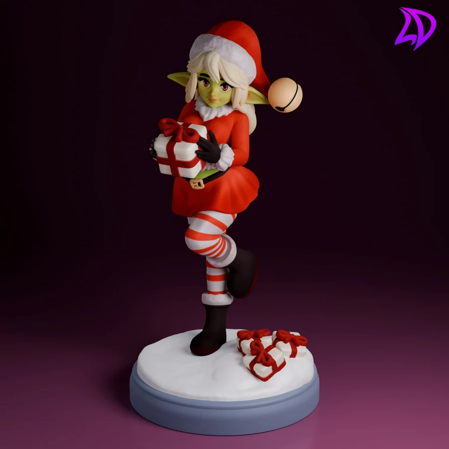 Cheerful Cherie – Original Character 3D printable STL model