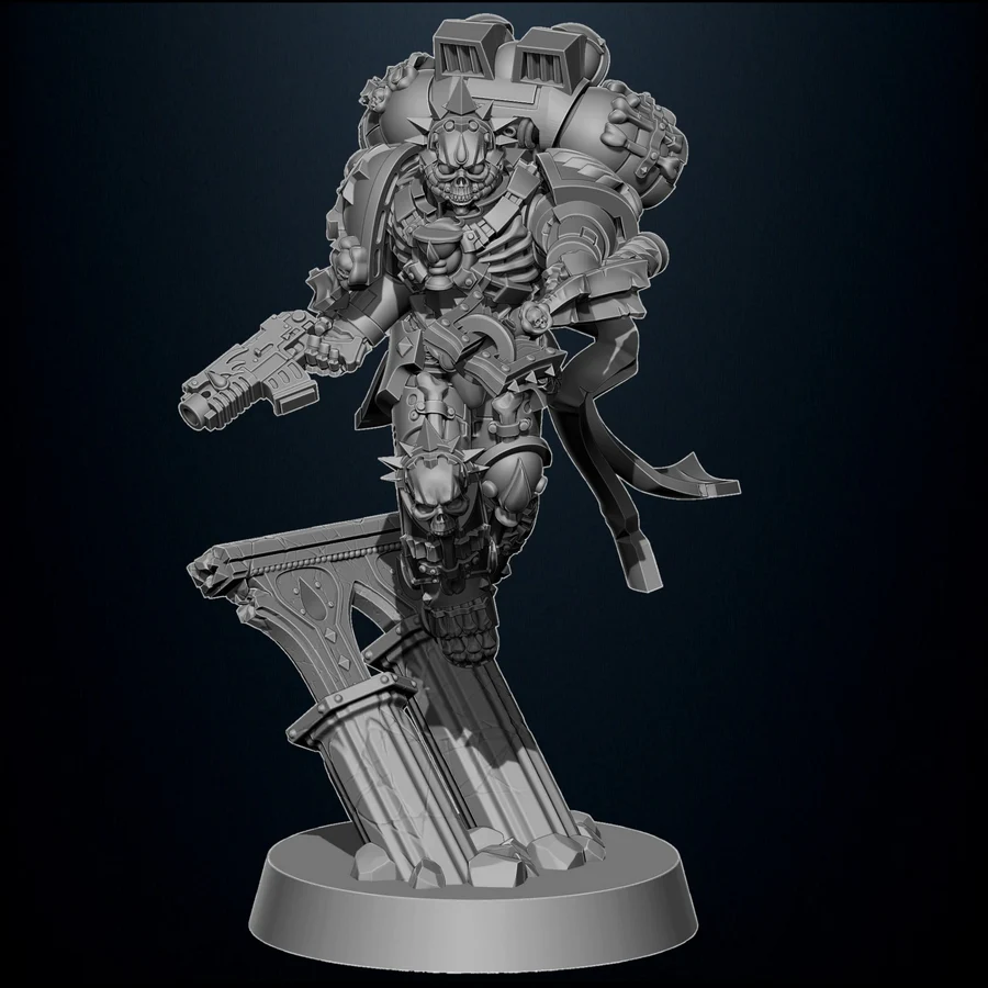 Hemo Knights Warden 3D printable STL model
