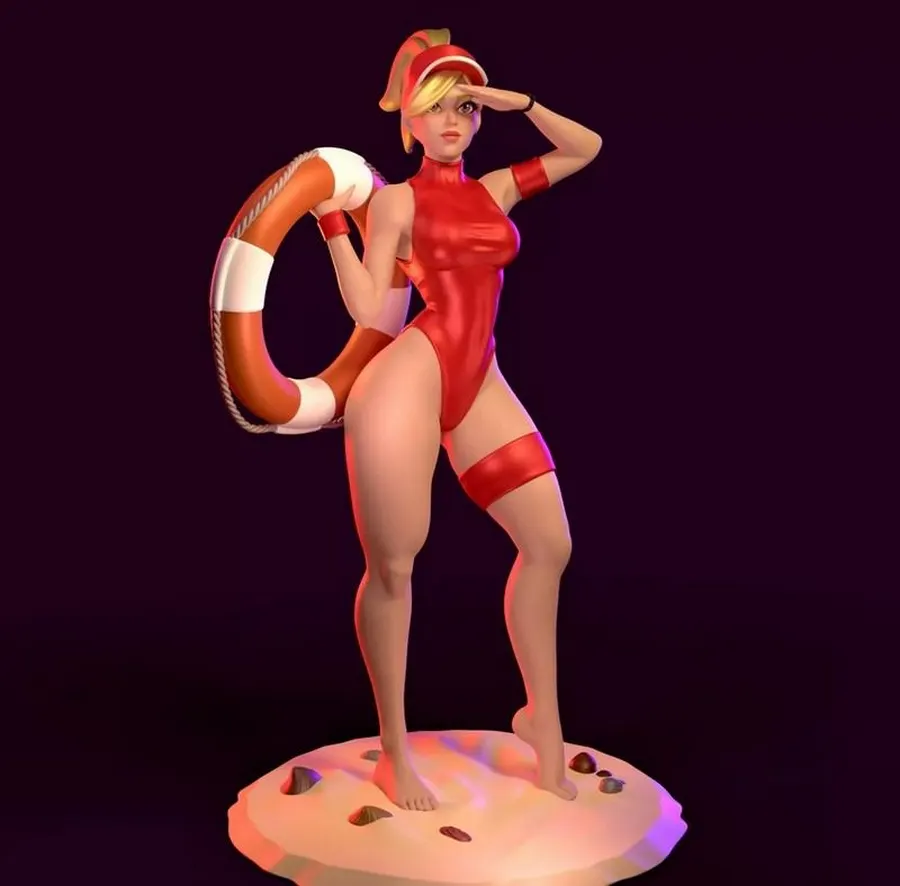 Mercy – Overwatch 3D printable STL model