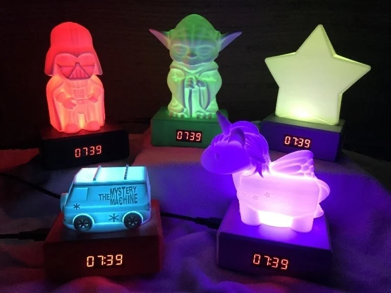 Light Up Clock 3D printable STL model