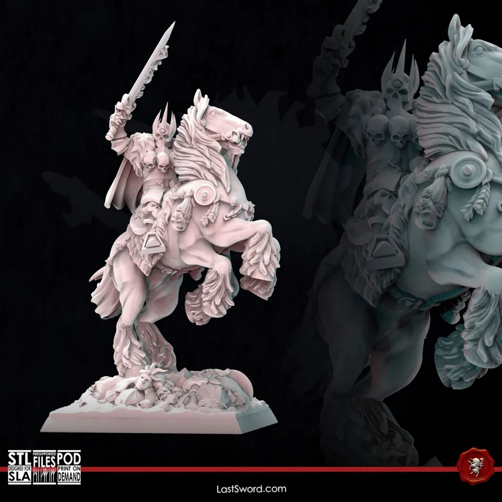 Archaon (Warhammer) STL model for 3D printing