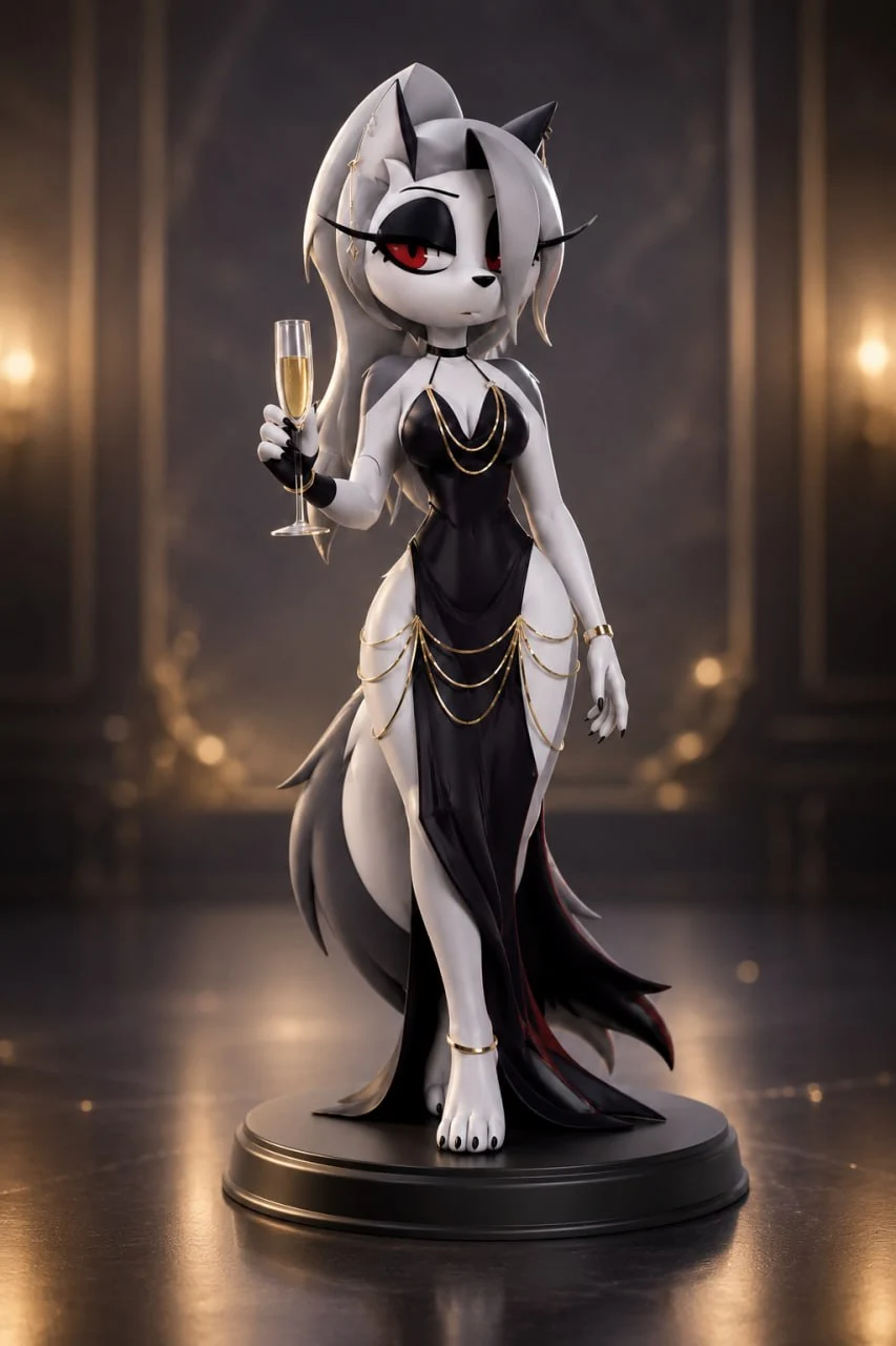Loona – Helluva Boss 3D printable STL model