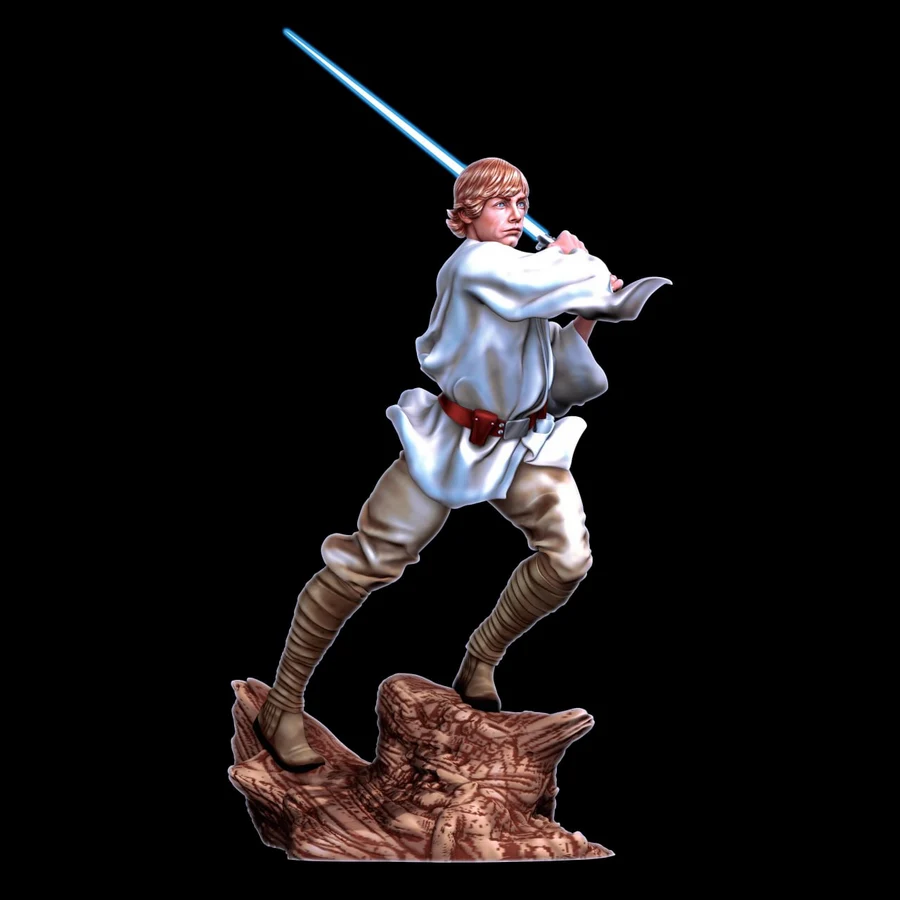 Luke Skywalker - Star Wars 3D printable STL model
