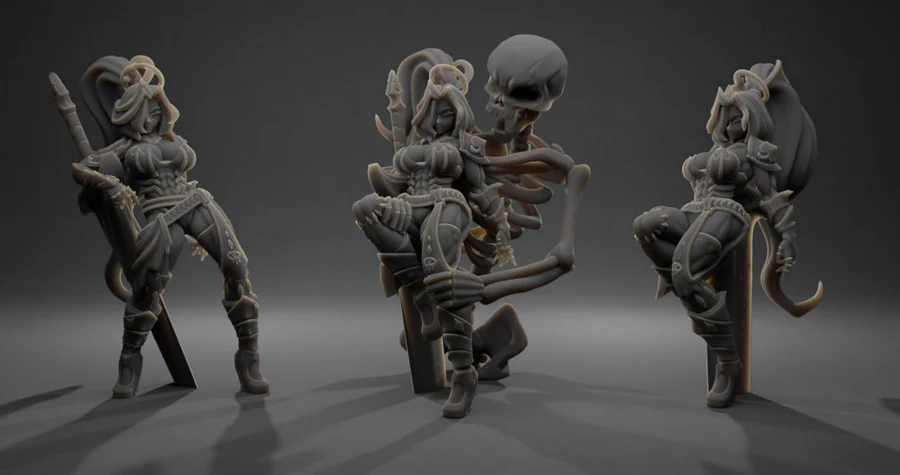 Honeko – Original Character 3D printable STL model