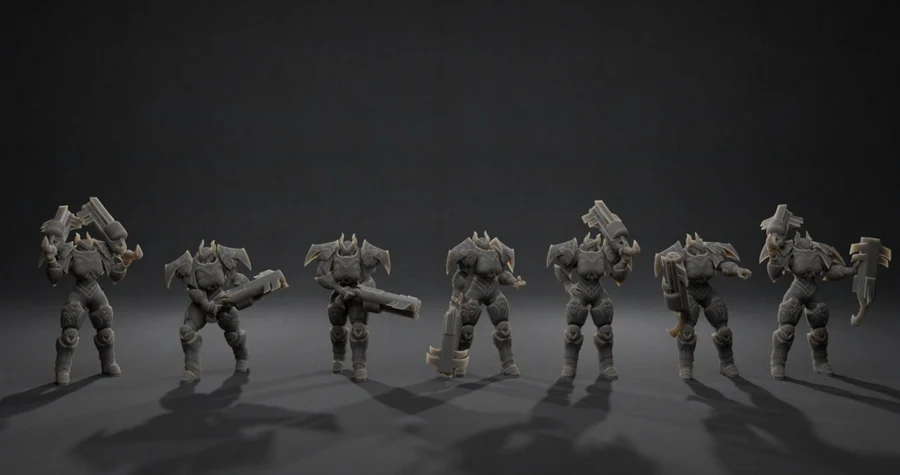 Lusmon Marine – Fantasy 3D printable STL model