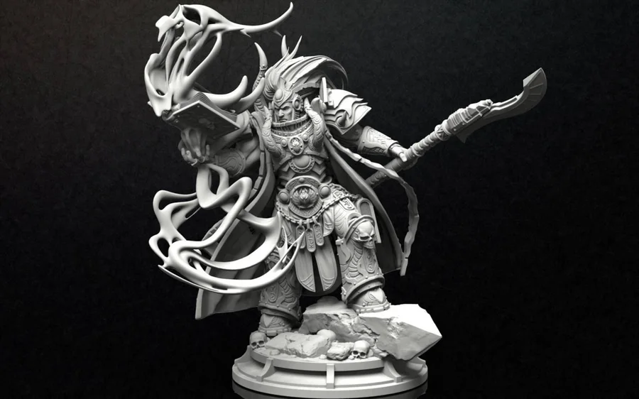 Magnus Andrew Angel - The Magic Knight 3D printable STL model