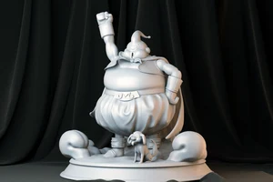 Majin Buu – Dragon Ball Z 3D printable STL model