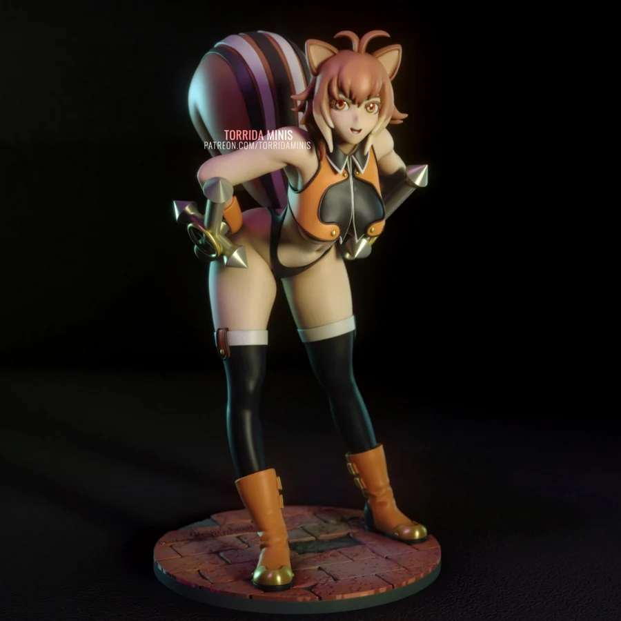 Makoto Nanaya – BlazBlue 3D printable STL model
