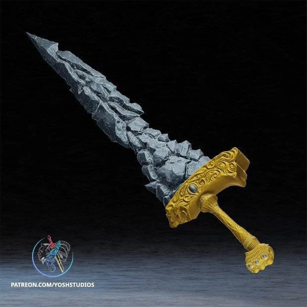 Maliketh Black Blade – Elden Ring 3D printable STL model