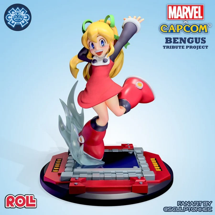 Roll Ronin Art – Mega Man 3D printable STL model