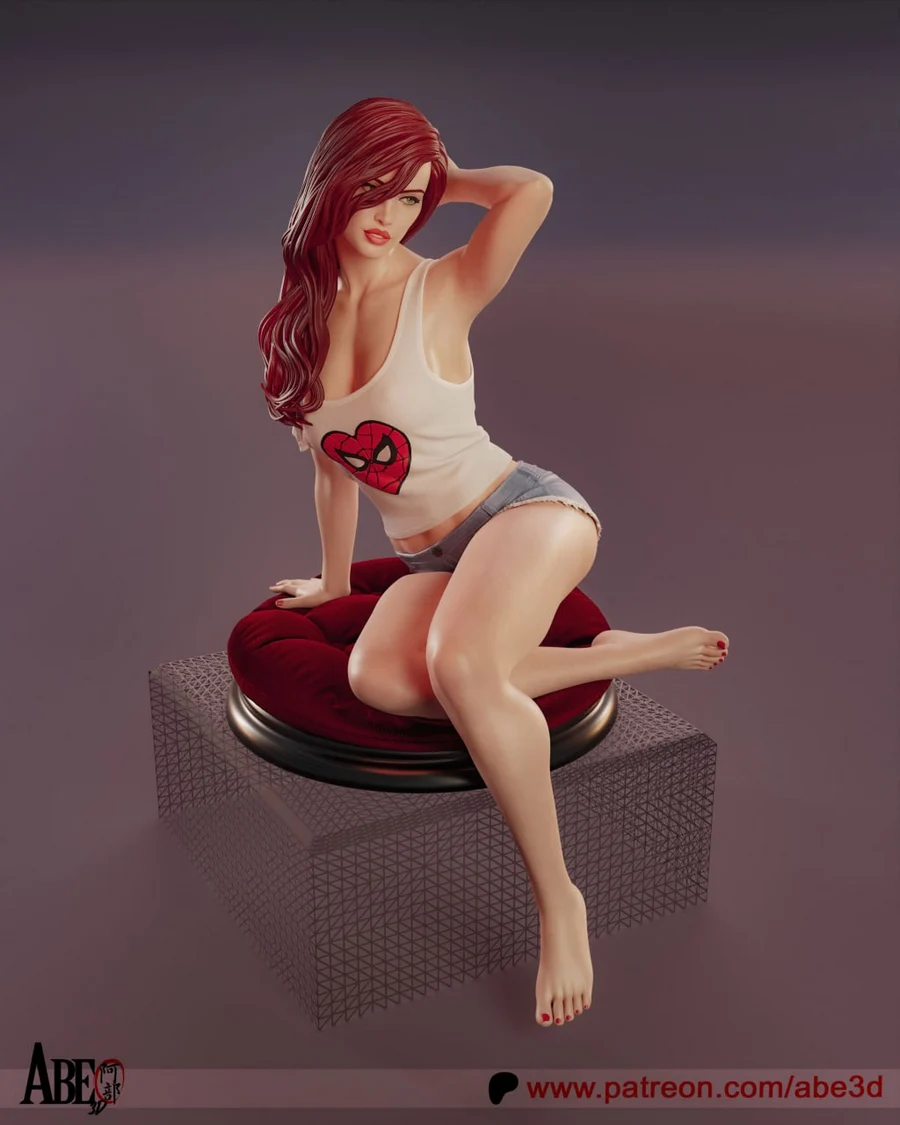 Mary Jane - Marvel 3D printable STL model