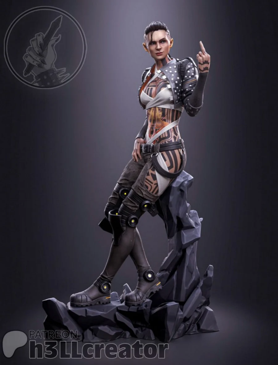 Jack – Mass Effect 3D printable STL model
