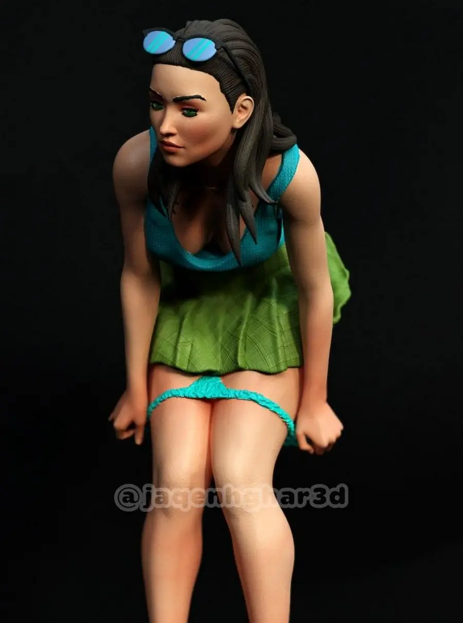 Megan Fox Figure – Celebrity 3D printable STL model