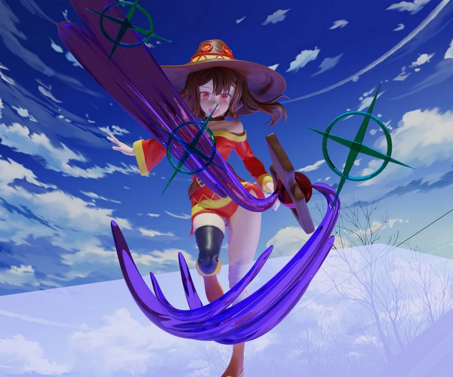 Megumin – Konosuba 3D printable STL model