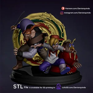 Mighty Max Diorama – Mighty Max 3D printable STL model