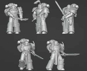 Emperor’s Children Palatine Blades – Warhammer 40K 3D printable STL model
