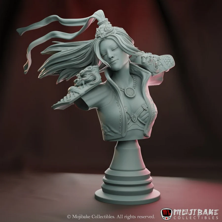 Mojibake Bust 3D printable STL model