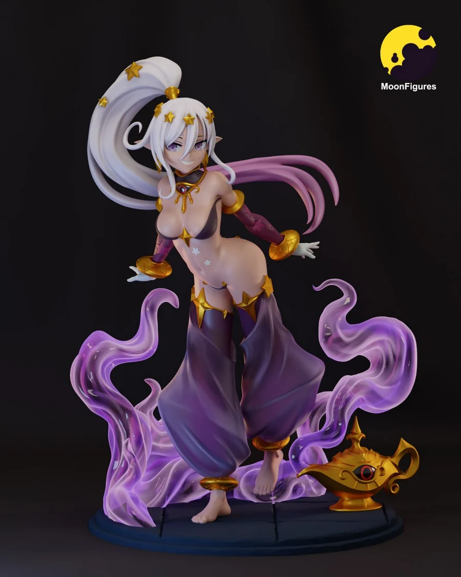 Genie Monster Girl 3D printable STL model