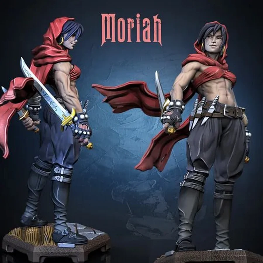 Moriah the Thief – Fantasy STL render Moriah the Thief – Fantasy 3D printable STL model