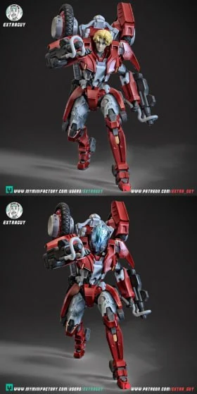 Mospeada Mech - Mospeada 3D printable STL model