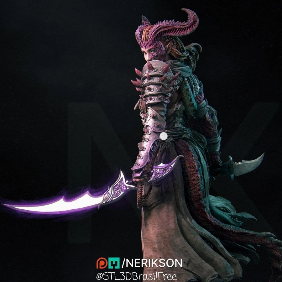 Lensi Statue 3D printable STL model