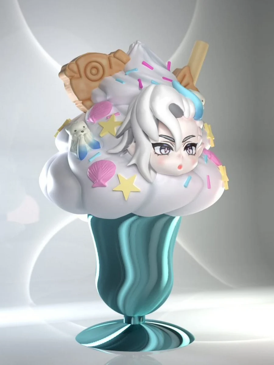 Neuvillette – Genshin Impact 3D printable STL model