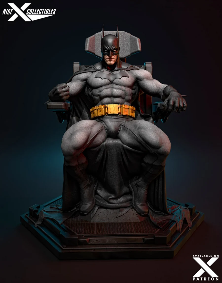 Batman Throne – DC Comics 3D printable STL model